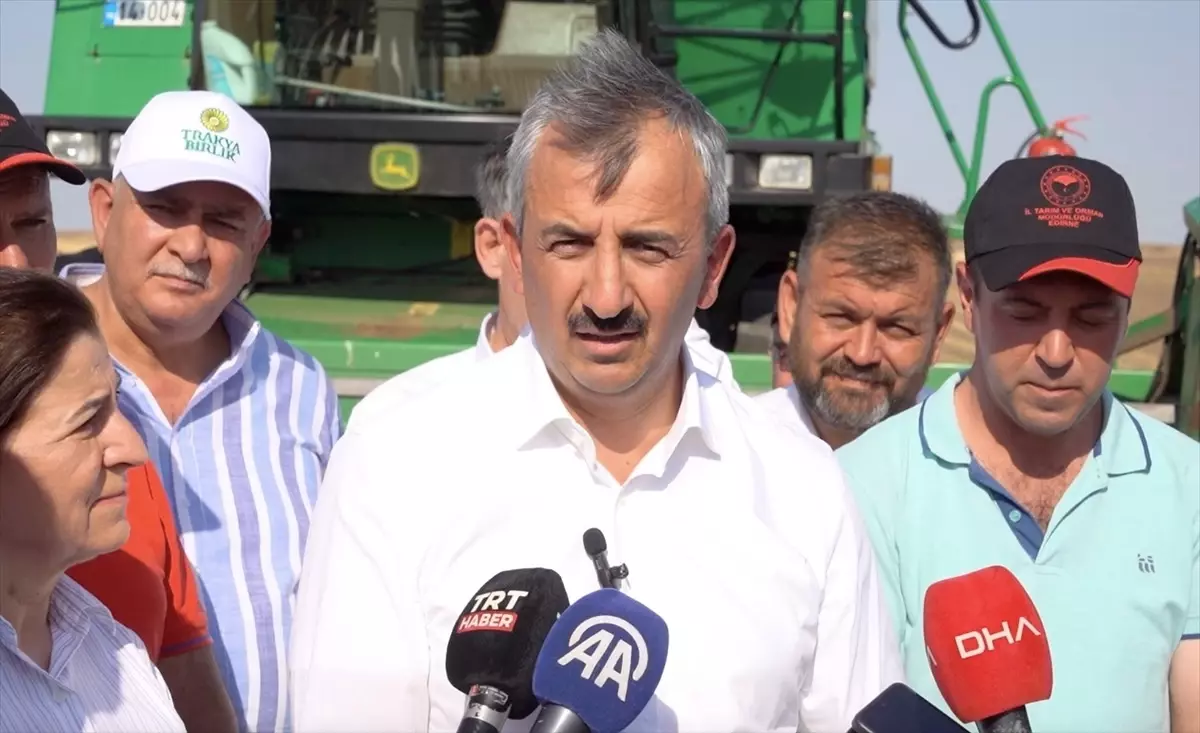 Edirne'ye Süloğlu Barajı'ndan Su Hattı Yapılıyor