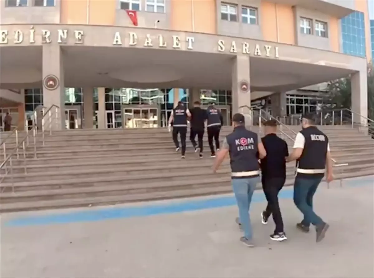 Edirne'de Tefecilik Operasyonu: İki Zanlı Tutuklandı