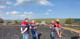 Edirne'de Üreticilere Tarla Yangınları Konusunda Uyarı Yapıldı