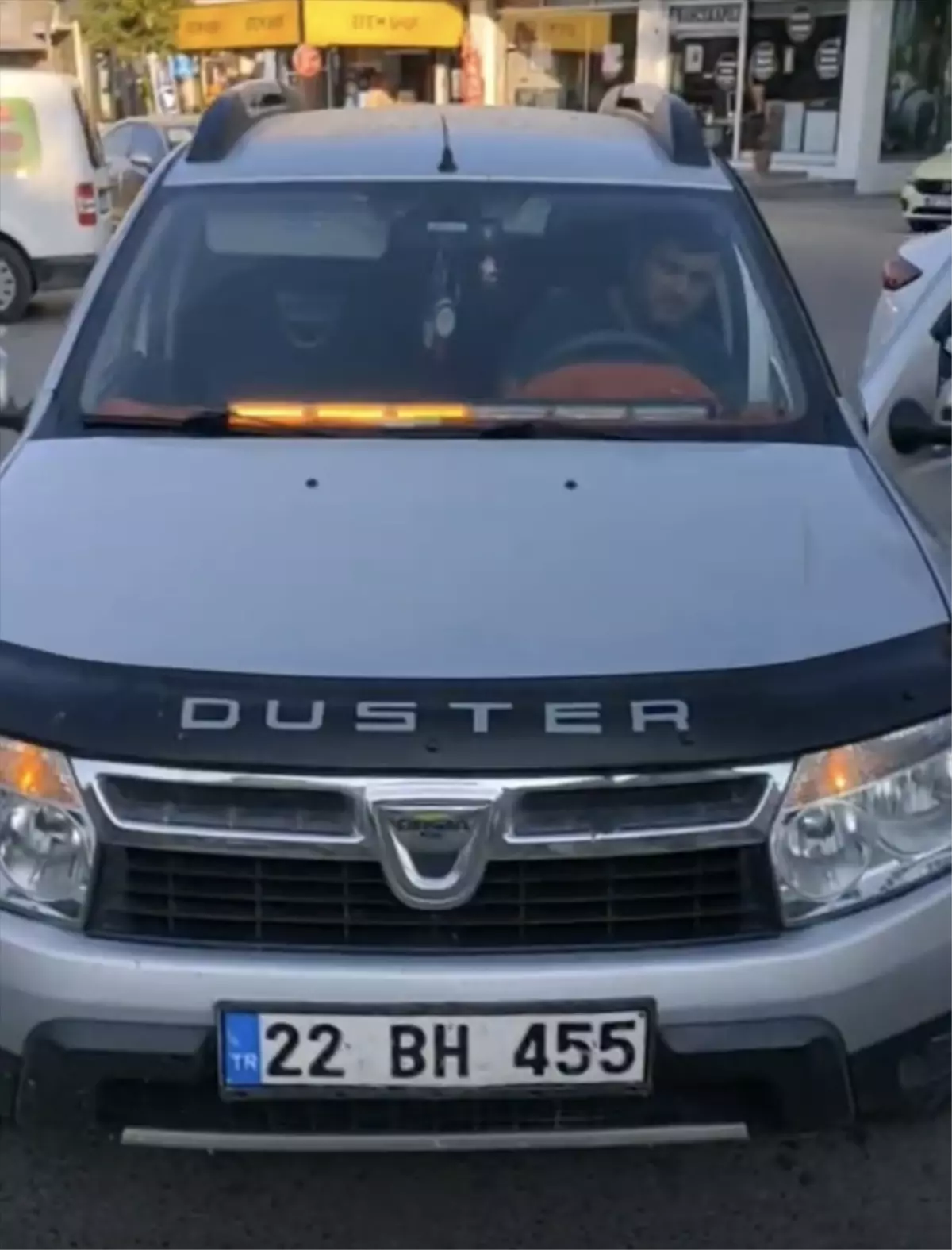 Edirne'de Usulsüz Çakar Kullanan Sürücüye Yüksek Ceza