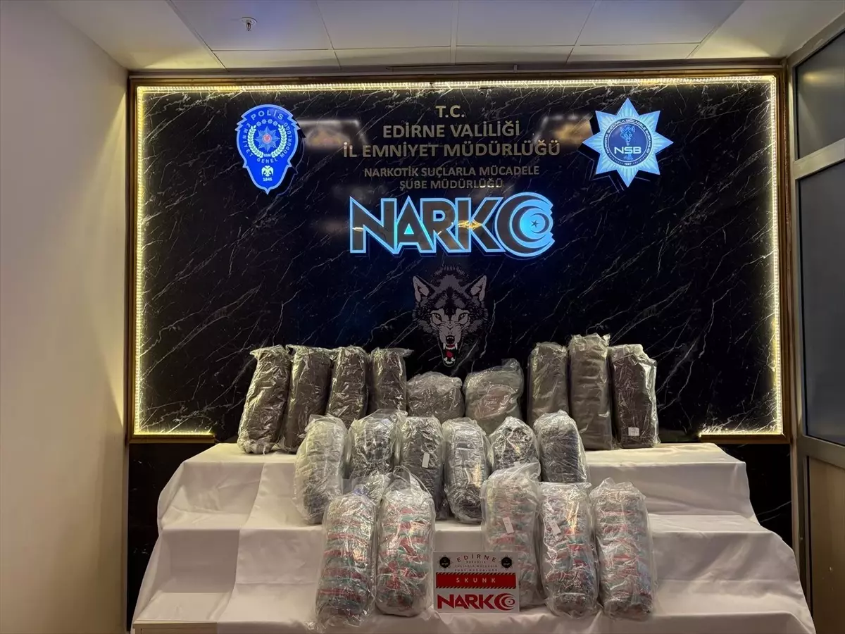 Kapıkule Sınır Kapısı'nda Uyuşturucu Operasyonu: 4 Tutuklama
