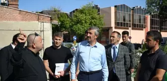 Edirne'de Tarihi Havlucular Hanı ve Mezit Bey Hamamı'nın Restorasyonu Devam Ediyor