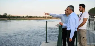 Edirne'de Kuraklıkla Mücadele İçin Meriç Nehri'ne Su Salındı