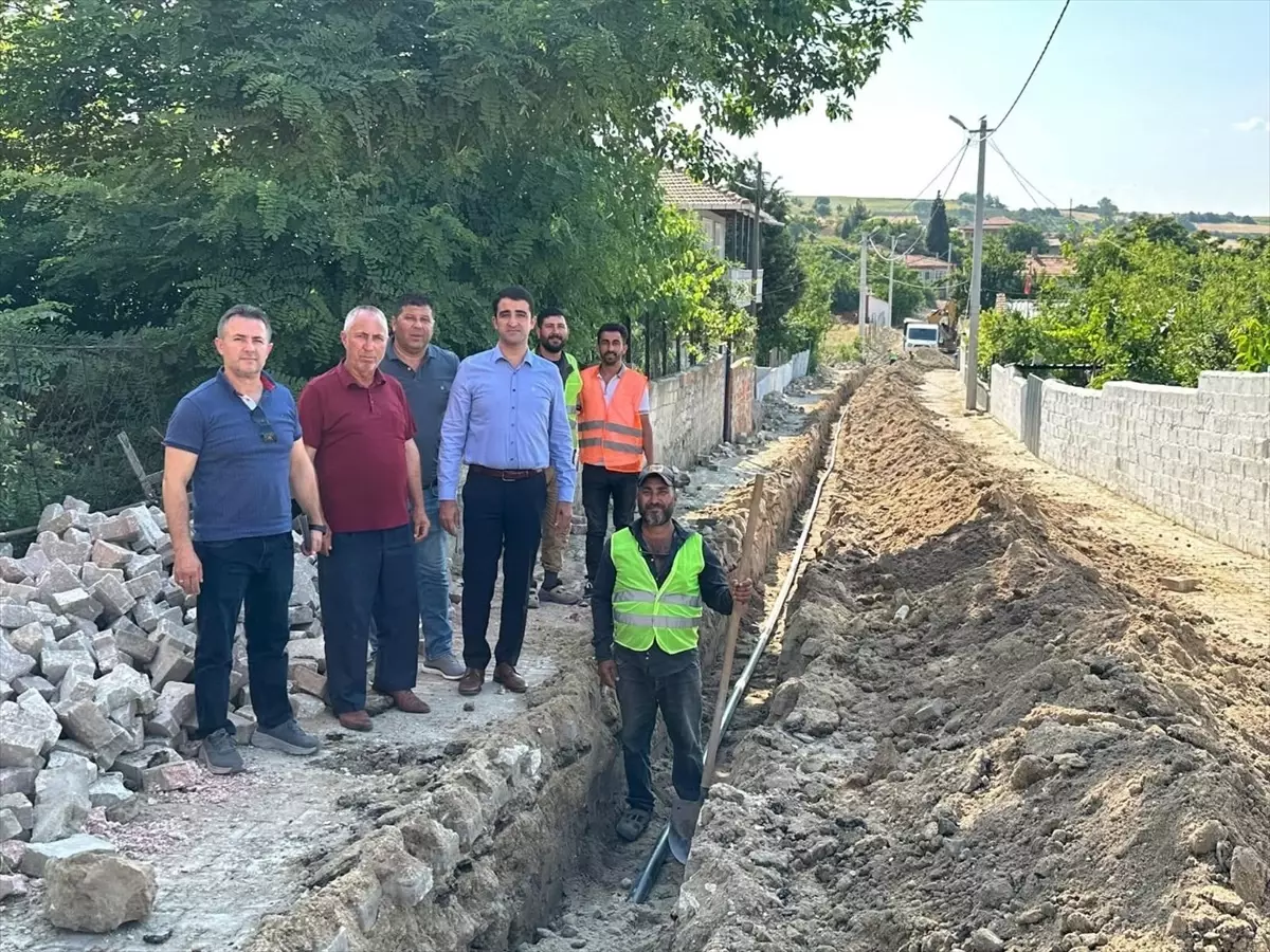 İpsala'da Altyapı Yenileme Çalışmaları Devam Ediyor