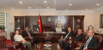 Edirne Cumhuriyet Başsavcısı Mustafa Çakmak, Trakya Üniversitesi Rektörü'ne Veda Ziyareti Gerçekleştirdi