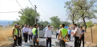 Edirne Belediye Başkanı Akın, Üstyapı Çalışmalarını İnceledi