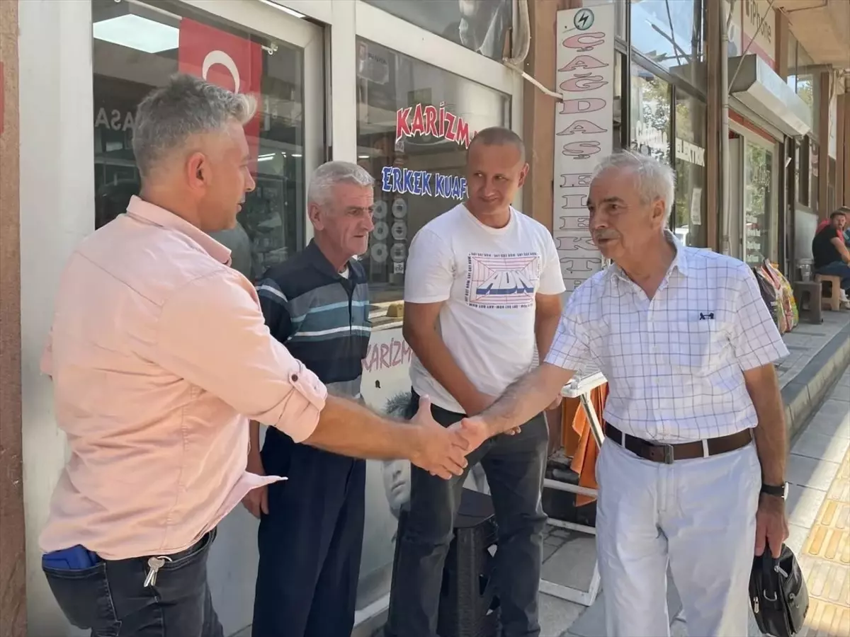Keşan Belediye Başkanı Mehmet Özcan, Esnafı Ziyaret Etti
