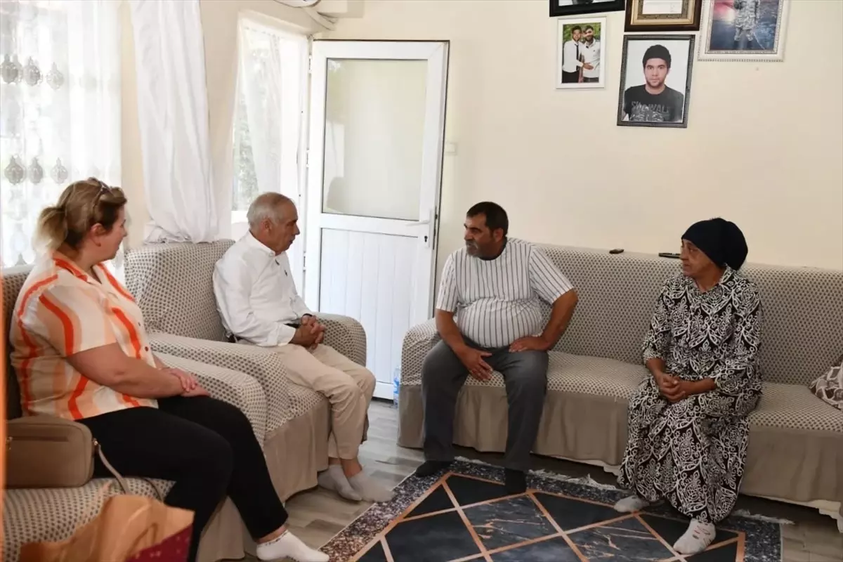 Başkan Özcan'dan Şehit Ailesine Ziyaret