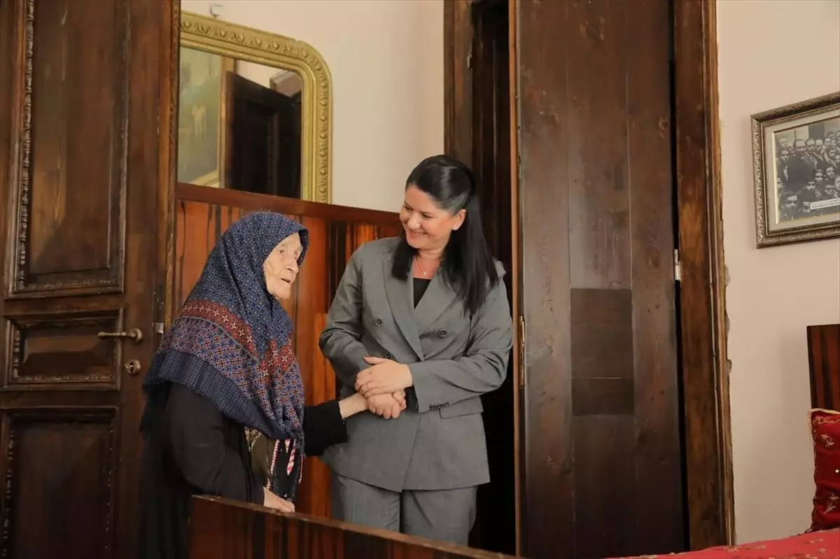 Edirne Belediye Başkanı Gencan, 94 Yaşındaki Tarih Tanığı Yalçınkaya'yı Ağırladı