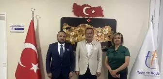 Edirne ve Tekirdağ Çevre Müdürlerinden Tapu ve Kadastro Ziyareti