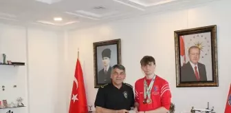 Edirne Emniyet Müdürü Candeniz Berrak'ı Kabul Etti