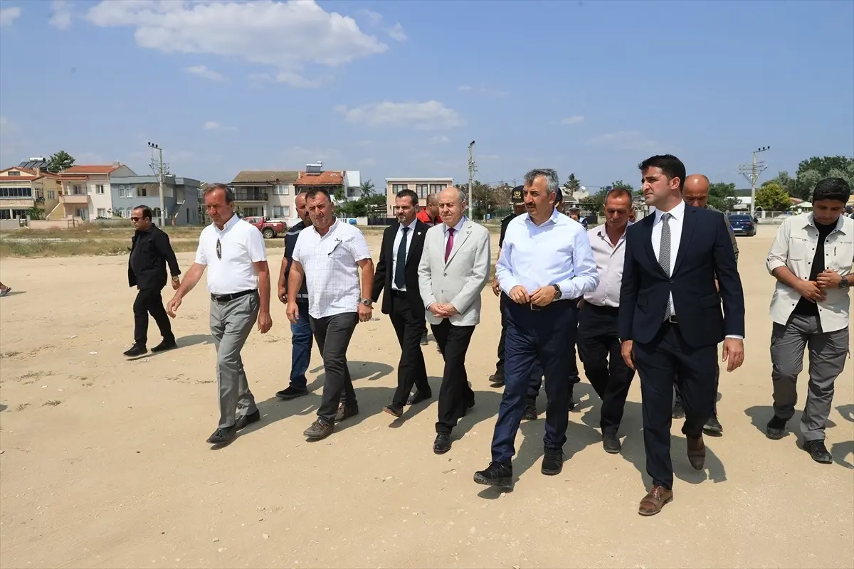 Edirne Valisi'nden Saros Körfezi İçin Temizlik ve Düzenleme Projesi