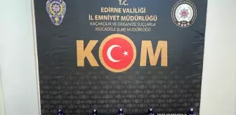 Edirne'de 50 Milyon Liralık Kaçak Kehribar ve Pırlanta Yüzük Ele Geçirildi