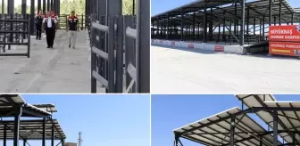 Edirne Tarım ve Orman Müdürü Havsa Canlı Hayvan Pazarı'nda İncelemelerde Bulundu