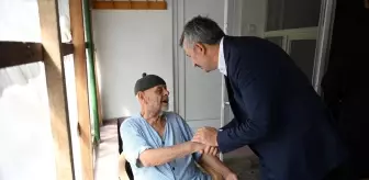 Edirne Valisi'nden Kore Gazisi Ahmet Şahin'e Ziyaret