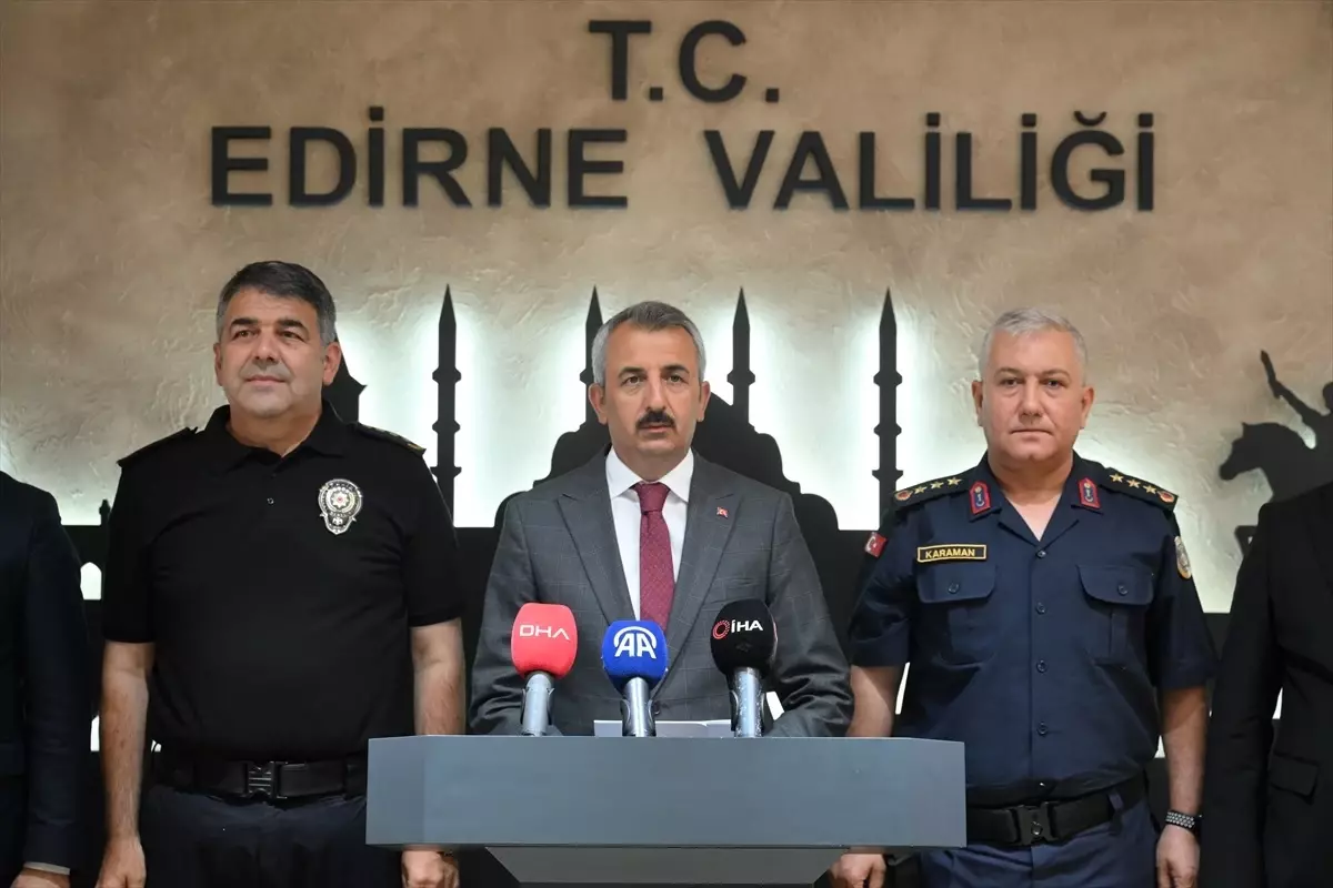 Edirne Valisi Yangınlara Karşı Üreticileri Uyardı
