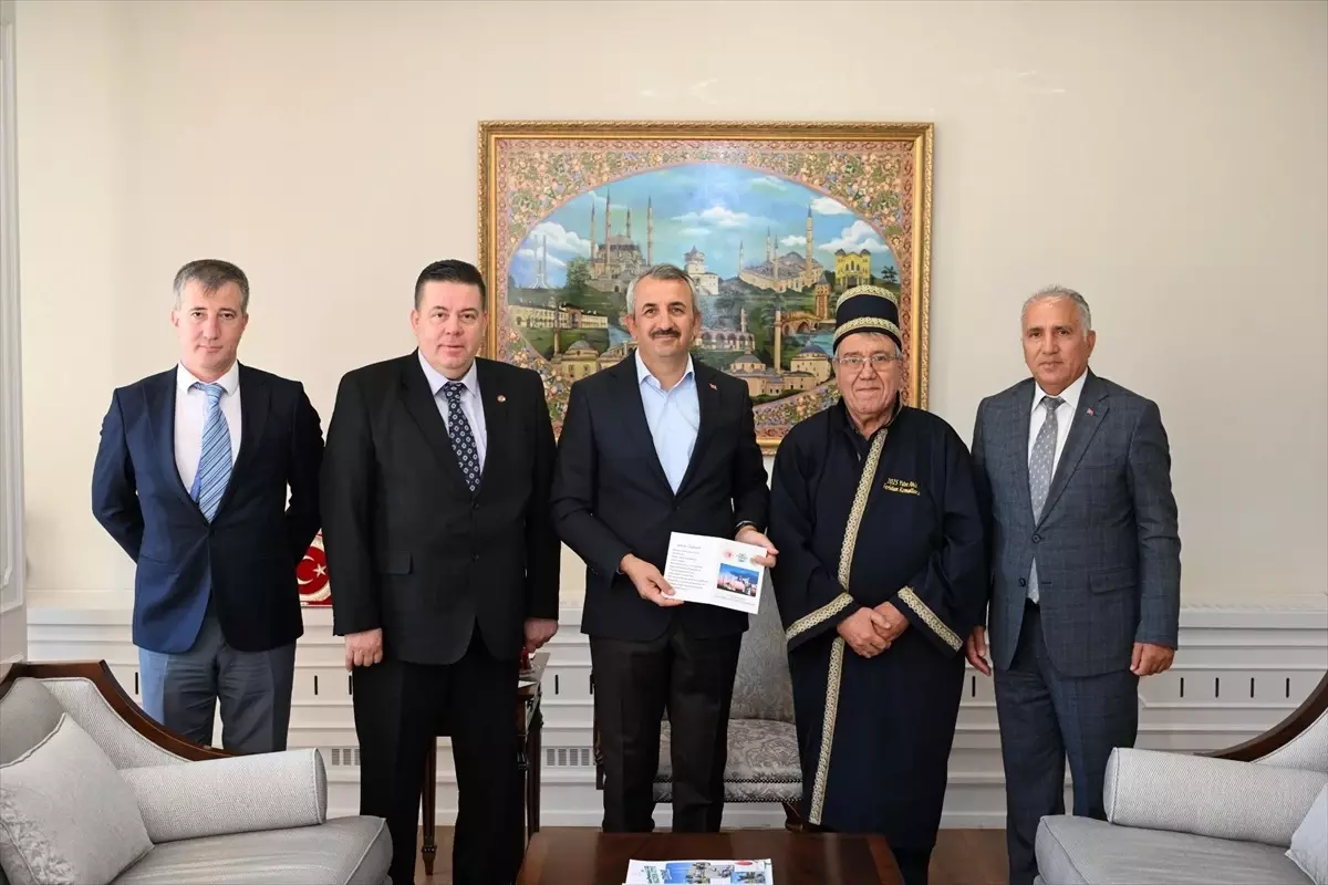 Edirne Valisi Yunus Sezer, Ahilik Haftası Kutlamalarına Davet Edildi