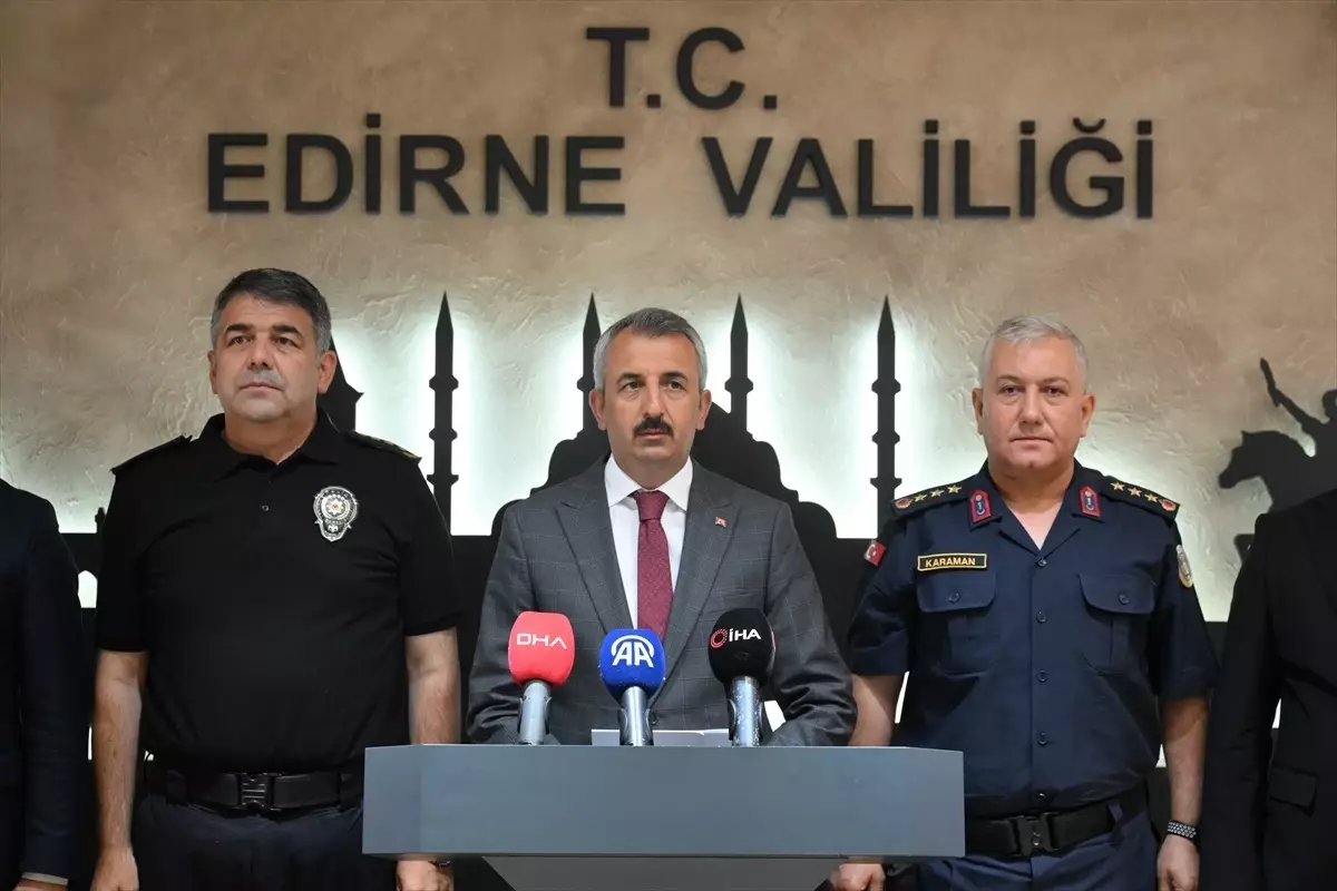 Edirne Valisi: Göçmen Kaçakçılığı Rotası Olmaktan Çıktık
