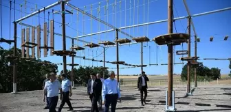 Edirne'de Gençlik Kampı İnşaatı Devam Ediyor