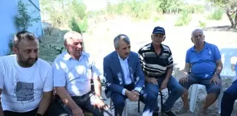 Edirne Valisi Yangın Bölgesini Ziyaret Etti