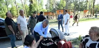 Edirne Valisi Yunus Sezer, Söğütlük Millet Bahçesi'ni Ziyaret Etti