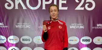 Edirneli Güreşçi Eylem Engin Avrupa Şampiyonu Oldu