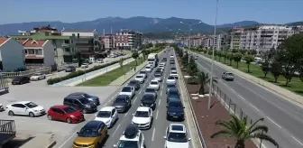 Kurban Bayramı Dönüş Yolculuğunda Yoğun Trafik