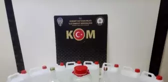 Balıkesir'de Sahte İçki Operasyonu: 40 Litre Etil Alkol Ele Geçirildi