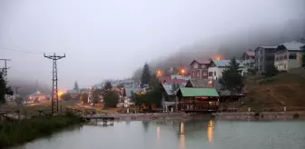 Eğriçimen Yaylası'nda Soğuk Hava ve Yağış Etkili