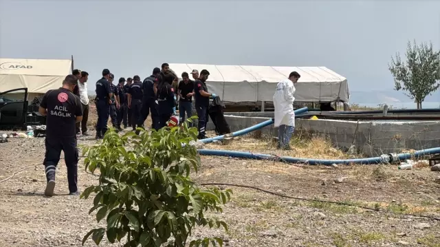 Two people, one of whom is a woman, were found dead in an irrigation pool