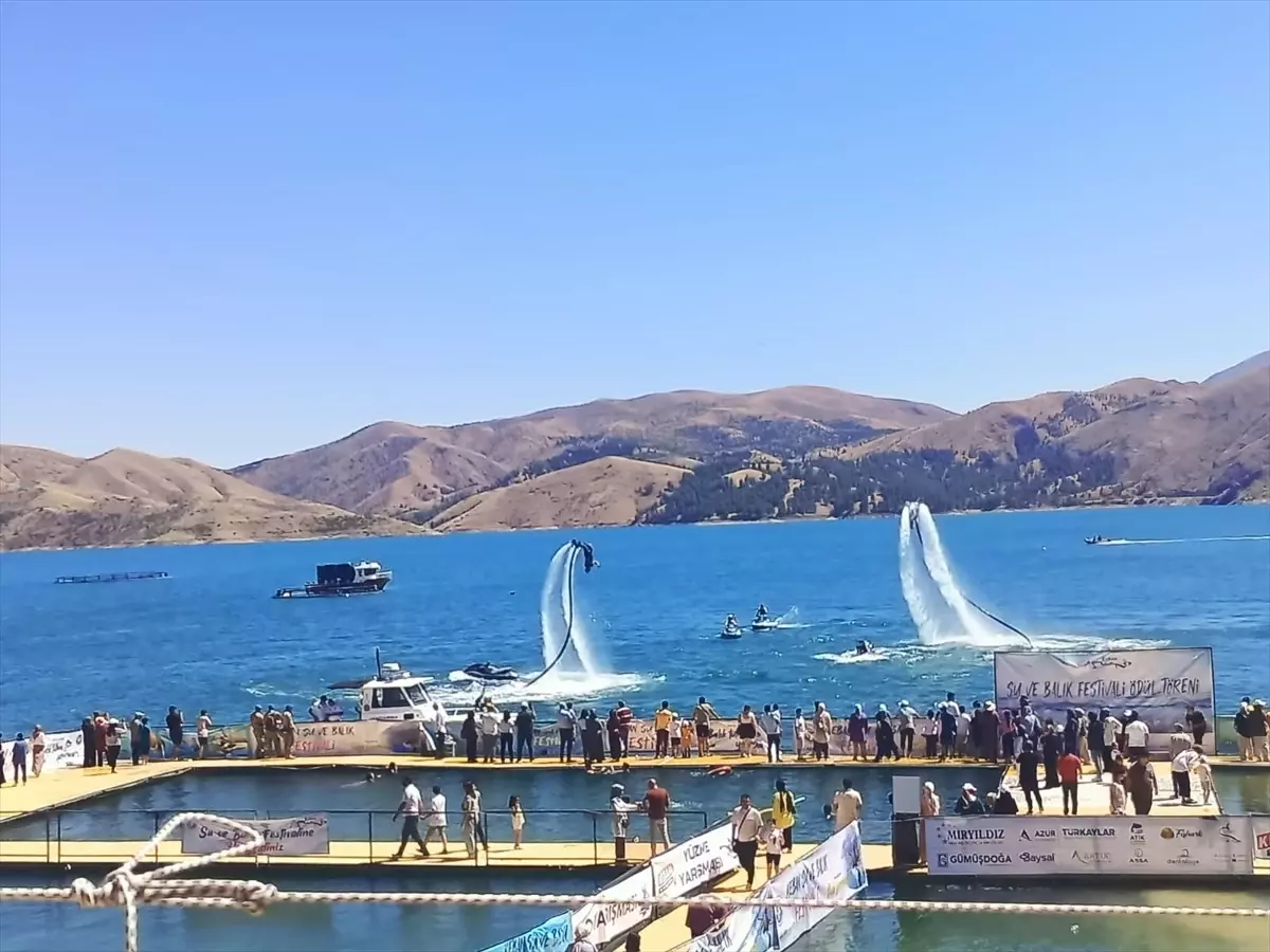 5. Keban Su ve Balık Festivali Renkli Etkinliklerle Devam Etti