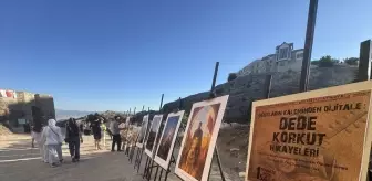 Harput Kalesi'nde Dede Korkut Hikayeleri Resim Sergisi Açıldı