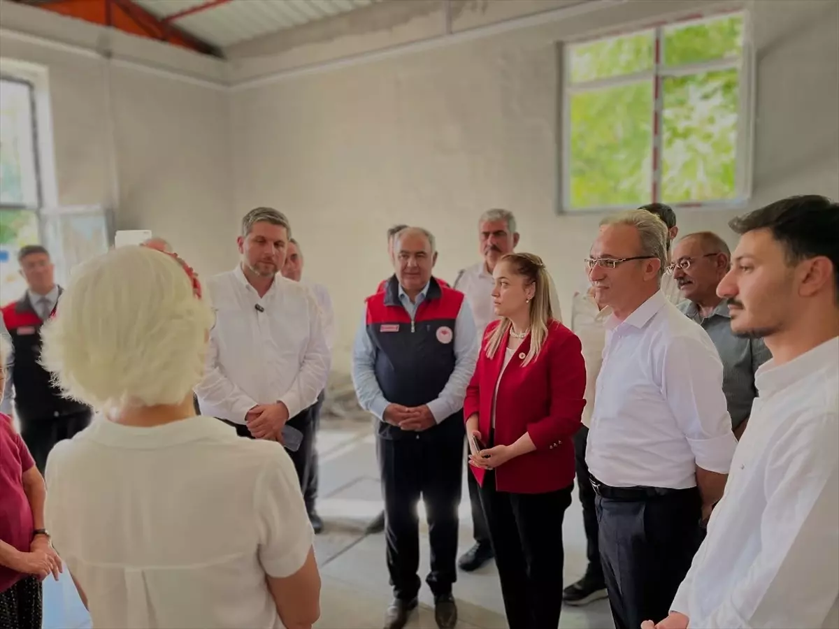 Ağın Kadınları Kooperatifi'ne Yangın Desteği