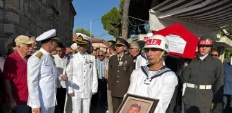 Emekli Deniz Yarbay İz Metin Son Yolculuğuna Uğurlandı