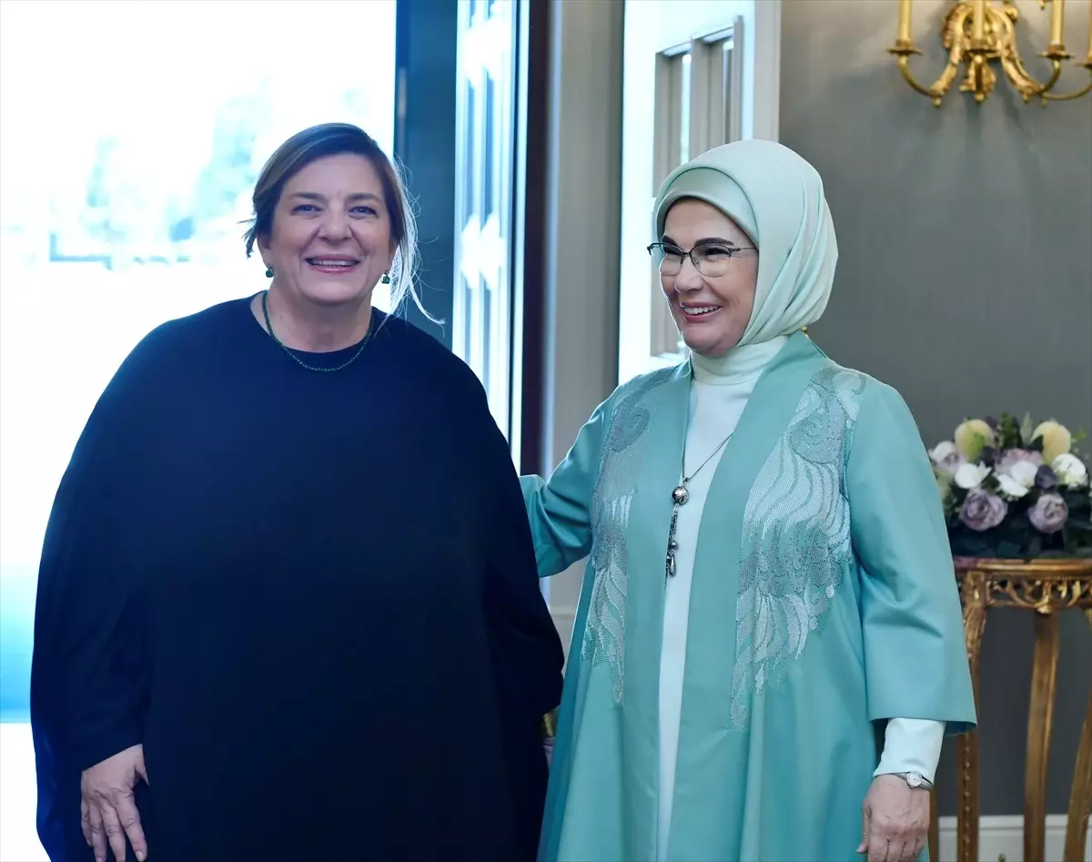Emine Erdoğan ve Tamar Bagrationi Görüştü