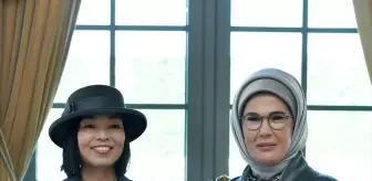 Emine Erdoğan, Japonya Altes Prensesi Mikasa ile görüştü