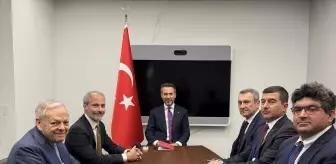 Enerji Bakanı Bayraktar, New York'ta enerji ve finans sektörünün temsilcileriyle görüştü