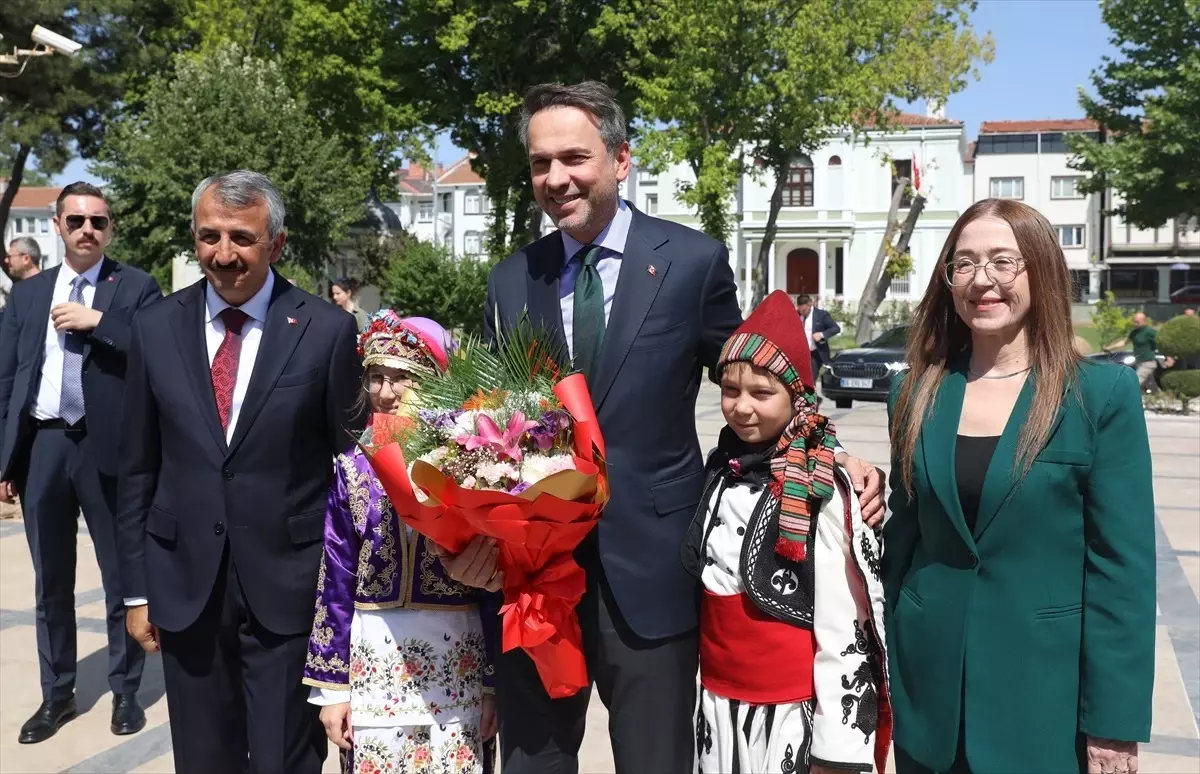Enerji Bakanı Alparslan Bayraktar Edirne'yi Ziyaret Etti