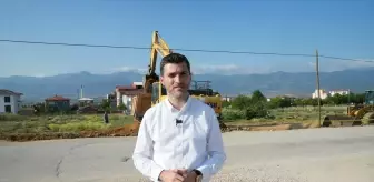 Erbaa Belediyesi Osman Gazi Caddesi'nde Bulvar Düzenleme Çalışmaları Başlattı