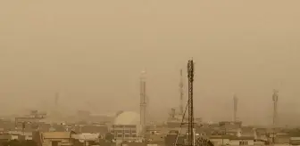 Erbil’de Kum Fırtınası Hava Kalitesini Düşürüyor