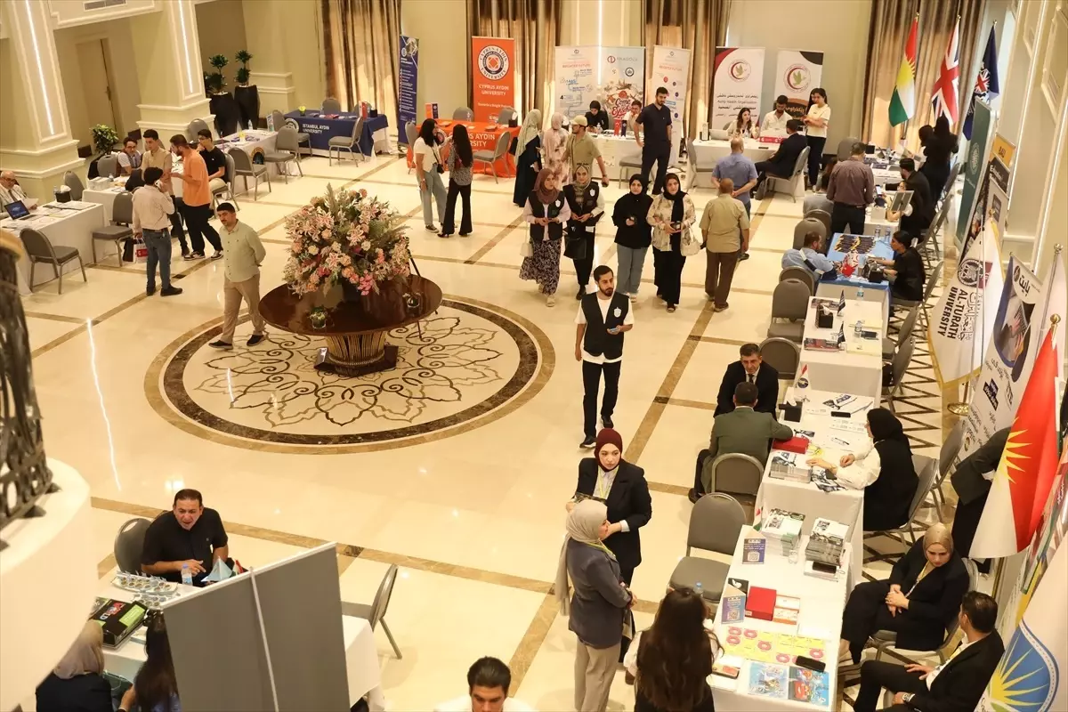 Erbil'de 8. Eğitim Fuarı: Türk Üniversiteleri Tanıtıldı