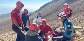 Kayseri'de İki Dağcı Mahsur Kaldı, Kurtarıldı