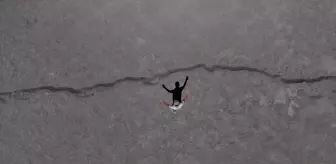 Kayseri'deki Çöl Gölü Kurudu, Çöl Manzaraları Ortaya Çıktı