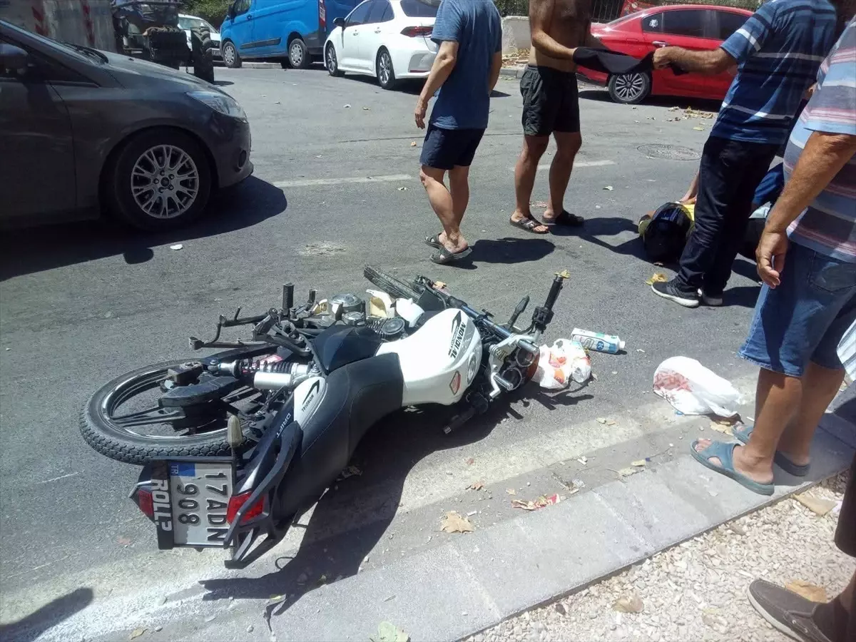 Erdek'te Motosiklet Kazası: İki Yaralı