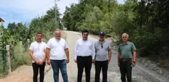 Sinop Erfelek'te Asfaltlama Çalışmaları Devam Ediyor