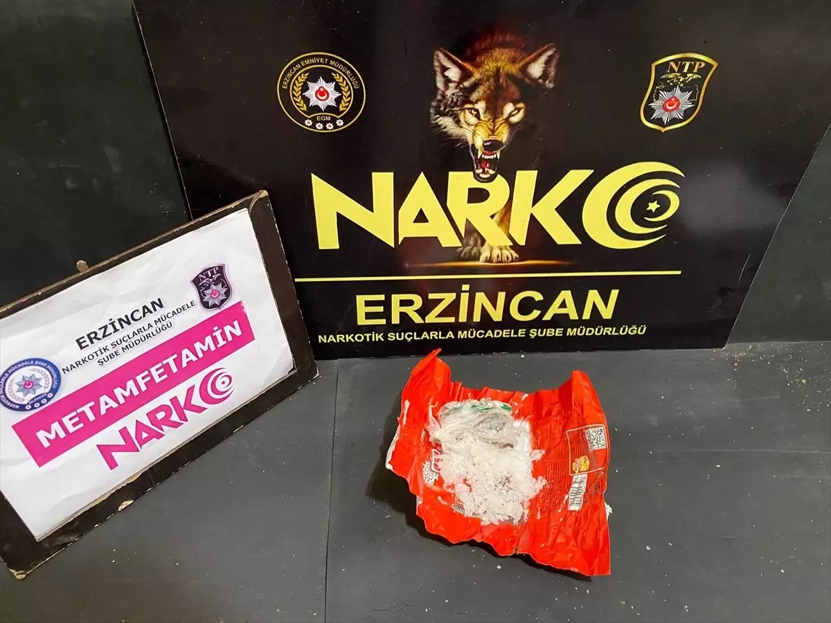 Erzincan'da Uyuşturucu Operasyonu: 2 Gözaltı