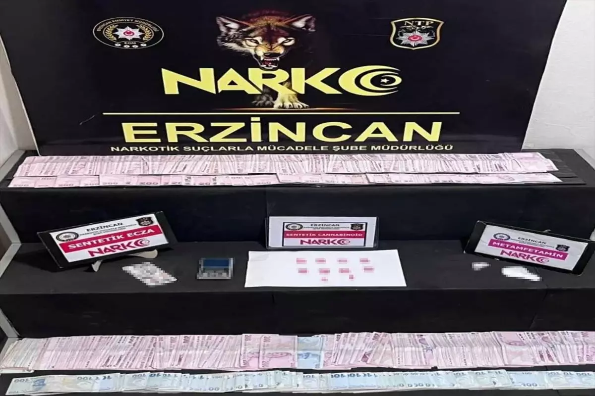 Erzincan'da Uyuşturucu Operasyonu: 2 Zanlı Tutuklandı