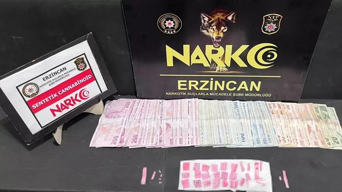 Erzincan'da Uyuşturucu Operasyonu: 4 Gözaltı