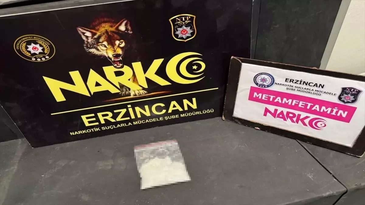 Erzincan'da Uyuşturucu ile Yakalanan Şüpheli Tutuklandı