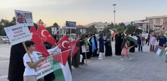 Erzincan'da Filistin'e Destek Gösterisi